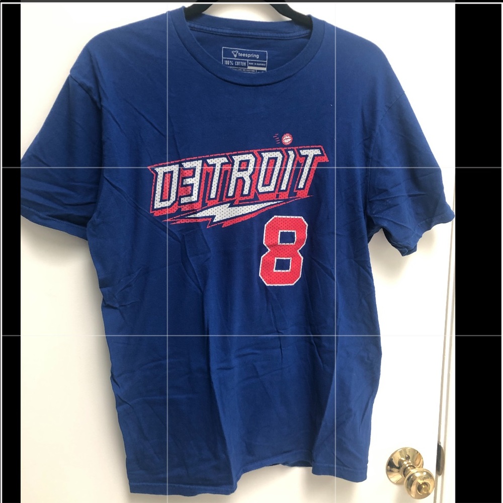 Eminem/Mathers Detroit Pistons Tee (M)